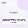 Renovacion Kaspersky Small Office SEC. 20 USER 2 Server (24 Meses)