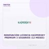 Renovacion Licencia Kaspersky Premium 3 Usuarios (12 Meses)