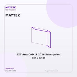 Autodesk EXT AutoCAD LT 2026 Suscripcion por 3 años
