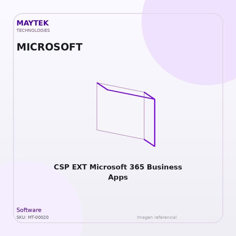 CSP EXT Microsoft 365 Business Apps