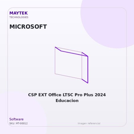 Microsoft CSP EXT Office LTSC Pro Plus 2024 Educacion