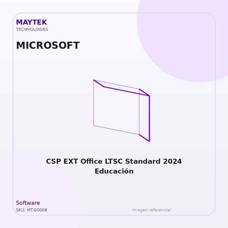 Microsoft CSP EXT Office LTSC Standard 2024 Educación