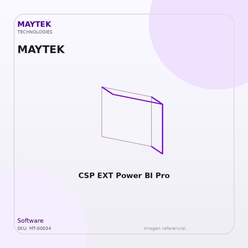 Microsoft CSP EXT Power BI Pro