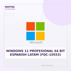 3045 Windows 11 Profesional 64 Bit Espanish Latam (fqc-10553)