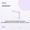 Microsoft OFFICE HOME AND BUSINESS 2024 ESD (EP2-06608)(Word-Excel-PowerPoint-OneNote-Outlook)