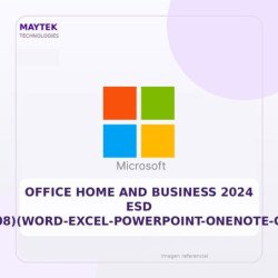 Microsoft OFFICE HOME AND BUSINESS 2024 ESD (EP2-06608)(Word-Excel-PowerPoint-OneNote-Outlook)