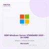 Microsoft OEM Windows Server STANDARD 2025 | 16 CORE