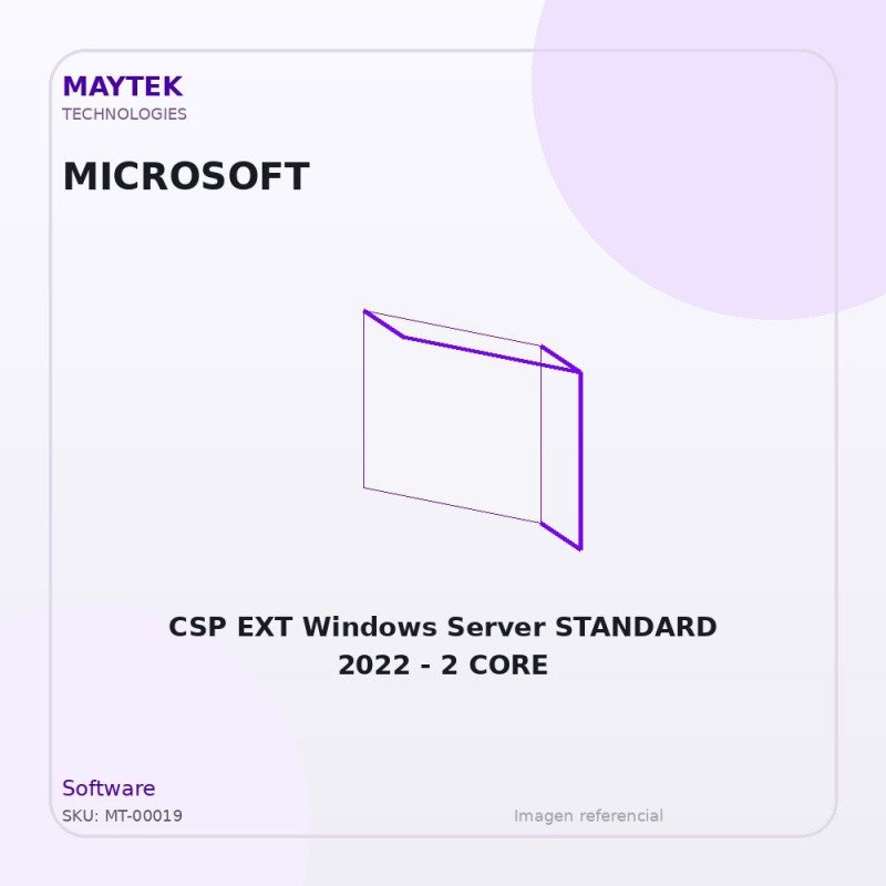 CSP EXTWindows Server STANDARD 2022 | 2 CORE