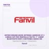Fanvil Intercomunicador Interno Android IP 2 Lineas SIP POE Pantalla Tactil 7" 1080P Bluetooth WIFI 5 Botones Audio HD