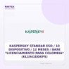 Kaspersky Standar ESD / 10 Dispositivo / 12 Meses / Base *licenciamiento Para Colombia* (kl1041ddkfs)