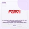 Fanvil Telefono IP 2 Lineas SIP 2 Puertos Gigabit POE IPV6 6 VIAS CONF Agenda 1000 PANT RETROILUMINADA128X48 Audio HD (fuente