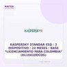 Kaspersky Standar ESD / 3 Dispositivo / 24 Meses / Base *licenciamiento Para Colombia* (kl1041ddcds)