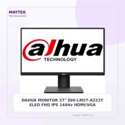 DAHUA MONITOR 27" DHI-LM27-A221Y ELED FHD IPS 144Hz HDMI/VGA