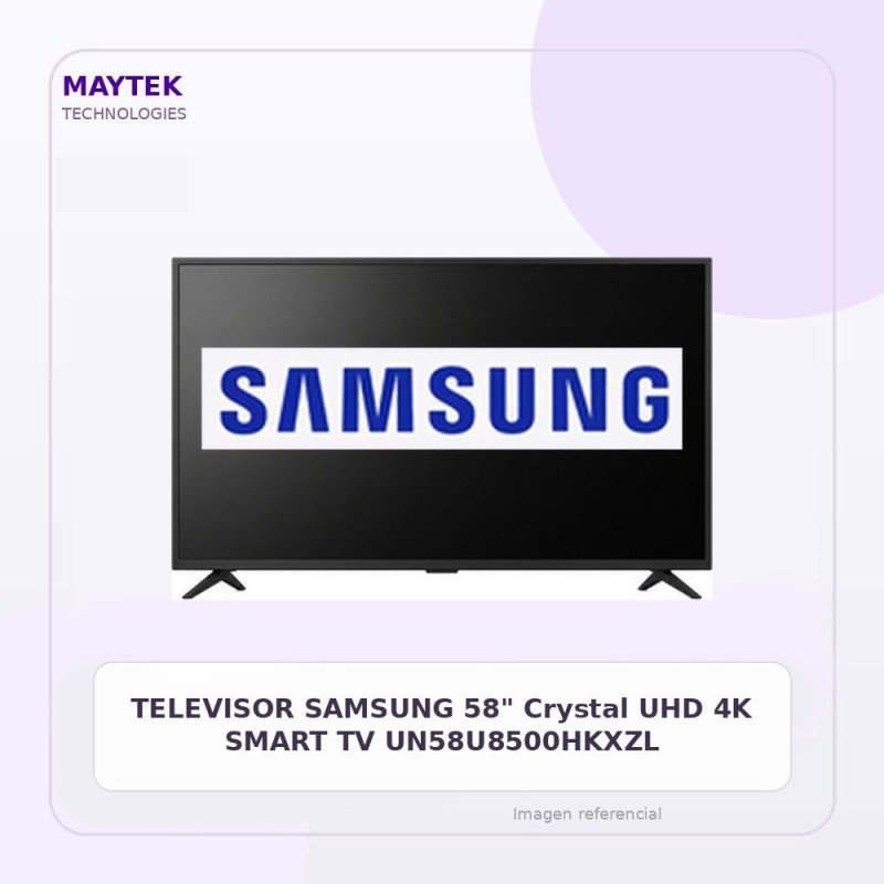 TELEVISOR SAMSUNG 58" Crystal UHD 4K SMART TV UN58U8500HKXZL