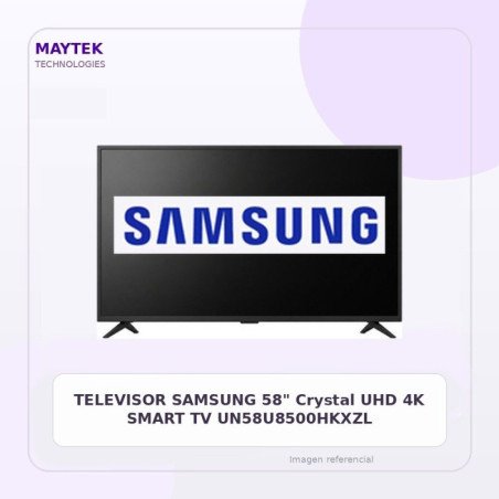 TELEVISOR SAMSUNG 58" Crystal UHD 4K SMART TV UN58U8500HKXZL