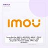 Imou Router WIFI 6 AX1500 2.4GHZ / 5GHZ 1 Puerto WAN Gigabit /3 Puertos LAN Gigabit 6 Antenas 5DBI, IPV6, RED Invtados, Horarios