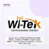 Wi-Tek Acces POINT-EXTERIOR AX3000 WIFI6, 2,4GHZ: 574MBPS, 5GHZ: 2402 MBPS, 1 Puerto Ethernet Gigabit, 1 Puerto SFP 2.5G, 150