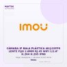 Imou Cámara IP BALA Plástica 4K@15FPS Lente FIJO 2.8MM RJ 45 WIFI 1/2.8" H.264 H.265 IP66