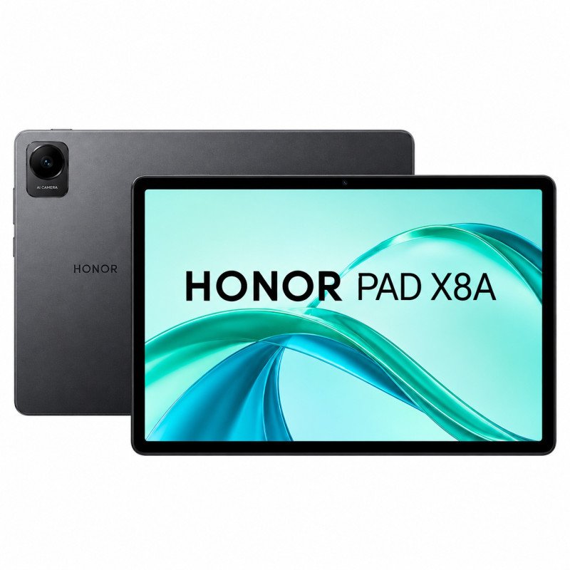 Honor PAD X8A | Pantalla 11" | OCTA CORE (4X 2,8GHZ / 4 X 1,9GHZ) | 128GB Memoria 8GB | Android 14 | Doble Camara | WIFI | Negra