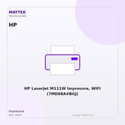 HP LaserJet M111W Impresora, WIFI (7MD68A#BGJ)
