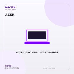 ACER 23,8" -FULL HD- VGA-HDMI