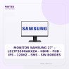 Monitor Samsung 27" | LS27F320GANXZA | HDMI | FHD | IPS | 120HZ | 5MS | SIN Bordes