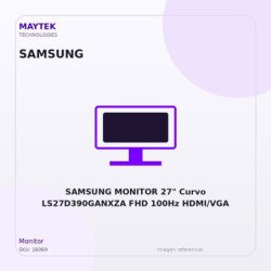 SAMSUNG MONITOR 27" Curvo LS27D390GANXZA FHD 100Hz HDMI/VGA