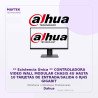 Dahua Controladora Video WALL Modular Chasis 4U Hasta 10 Tarjetas de ENTRADA/SALIDA 6 RJ45 Gigabit