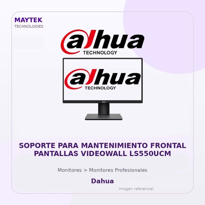 Dahua Soporte para Mantenimiento Frontal Pantallas Videowall LS550UCM