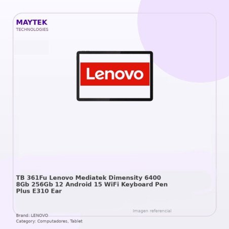 7l416 Lenovo V14 G4 AMN - AMD Ryzen 3 7320u - 16GB Lpddr5 - 256gb SSD - PANT 14" FHD - NO DVD - HDMI - RJ45 - Freedos - Arctic