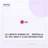 LG Create Board 65" Pantalla Interactiva IPS 3840 X 2160 65"
