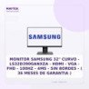 Samsung MONITOR 32" PANTALLA CURVA ESSENTIAL MONITOR S3 S39GD PANEL VA FHD (1920X1080) CONTRASTE 4000:1 TASA REFRESCO 100Hz 1