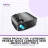 Video Proyector Viewsonic PA503W WXGA 1280X800 | 3800 Lumens | HDMI