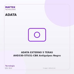ADATA EXTERNO 5 TERAS AHD330-5TU31-CBK Antigolpes Negro