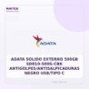 ADATA SOLIDO EXTERNO 500GB SD810-500G-CBK Antigolpes/Antisalpicaduras Negro USB/Tipo C