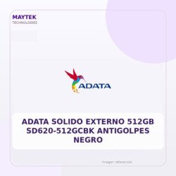 ADATA SOLIDO EXTERNO 512GB SD620-512GCBK Antigolpes Negro