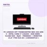 PC Lenovo SFF Thinkcentre NEO 30S GEN 5 - Intel CORE I7 13620h - 8GB DDR5 - 512gb SSD - RJ45 - Freedos + Monitor 23,8" FHD