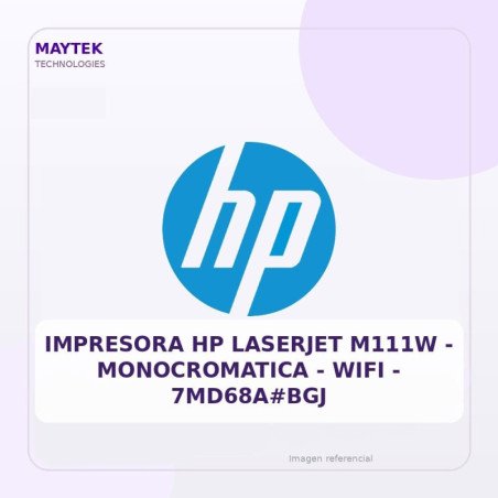 HP Impresora Hp Laserjet M111w - Monocromatica - WIFI - 7md68a#bgj