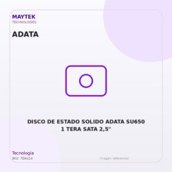 Disco de Estado Solido Adata SU650 1 TERA SATA 2,5"