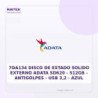 Disco de Estado Solido Externo Adata SD620 | 512GB | Antigolpes | USB 3,2 | AZUL