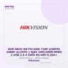 Hikvision DVR 08CH HD-TVI-AHD 720P @30FPS 1080P @12FPS 1 RJ45 10M/100M MPBS 2 USB 2.0 4 SATA RS-485 H.264+