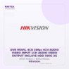 Hikvision DVR MOVIL 4CH 30fps 4CH AUDIO VIDEO INPUT 1CH AUDIO VIDEO OUTPUT INCLUYE HDD 500G 3G