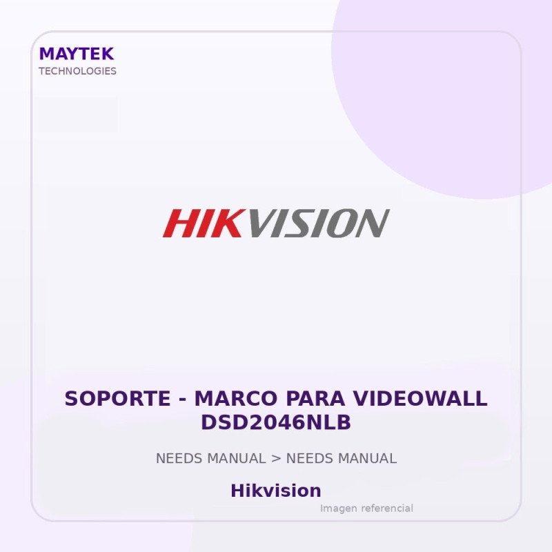Hikvision Soporte | Marco para Videowall DSD2046NLB