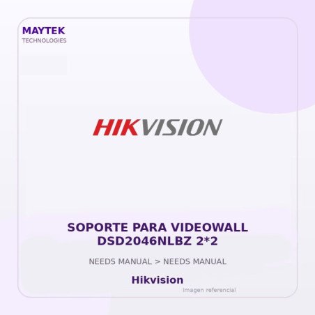 Hikvision Soporte para Videowall DSD2046NLBZ 2*2