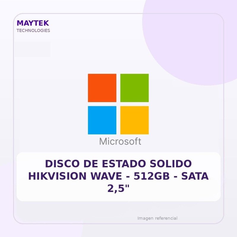 Hikvision Disco De Estado Solido Hikvision Wave - 512gb - Sata 2,5"