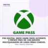 PIN Digital XBOX GAME PASS Ultimate | 3 Meses | MAS de 100 Juegos | Multijugador en Linea para Consola | EA PLAY | Juegos en la
