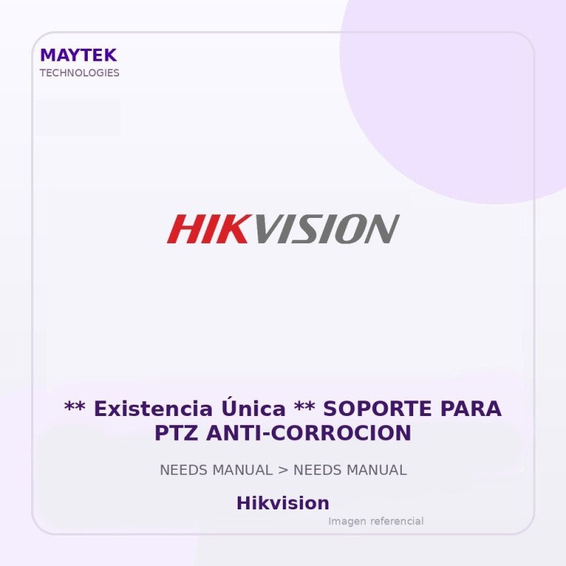 Soporte para PTZ ANTI-CORROCION