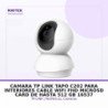 CAMARA TP-LINK Tapo C202 Para Interiores Cable/WiFi, FHD, MicroSD Card de hasta 512 GB