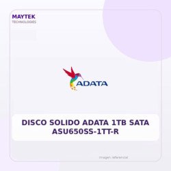 Disco Solido Adata 1TB SATA ASU650SS-1TT-R
