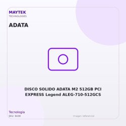 DISCO SOLIDO ADATA M2 512GB PCI EXPRESS Legend ALEG-710-512GCS